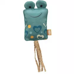 Hrací polštářek se zvířecím obličejemt, šustící, 10 cm, polyester TRIXIE