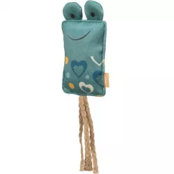Hrací polštářek se zvířecím obličejemt, šustící, 10 cm, polyester TRIXIE