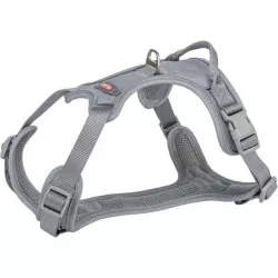 Postroj PREMIUM ACTIVE, grafit S-M: 39-56 cm/ 15 mm TRIXIE