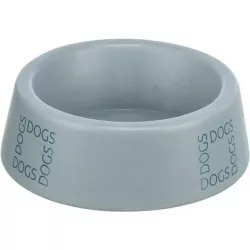 Keramická miska pro psy s nápisem DOGS, šedomodrá 1 l/ ø 20 cm TRIXIE