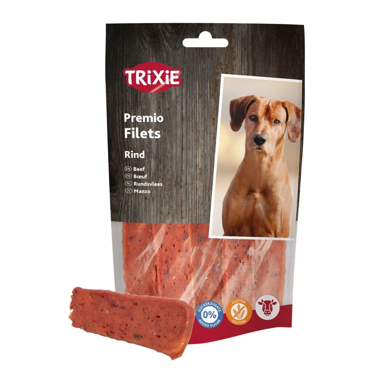 PREMIO Filets, hovězí filety - 93% masa, 80 g TRIXIE