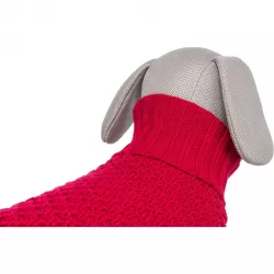 Svetr NORWOOD M: 45cm, hruď: 62cm, krk: 44cm - červená TRIXIE