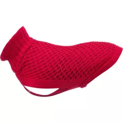 Svetr NORWOOD S: 33cm, hruď: 48cm, krk: 32cm - červená TRIXIE