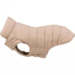 Prošíváná zimní bunda LESMONT, béžová XXS: 21cm, hruď: 34-36cm, krk: 30-32cm TRIXIE