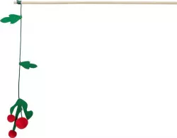 Xmas vánoční prut pro kočky 48 cm, se jmelím, chrastící, dřevo/polyester TRIXIE