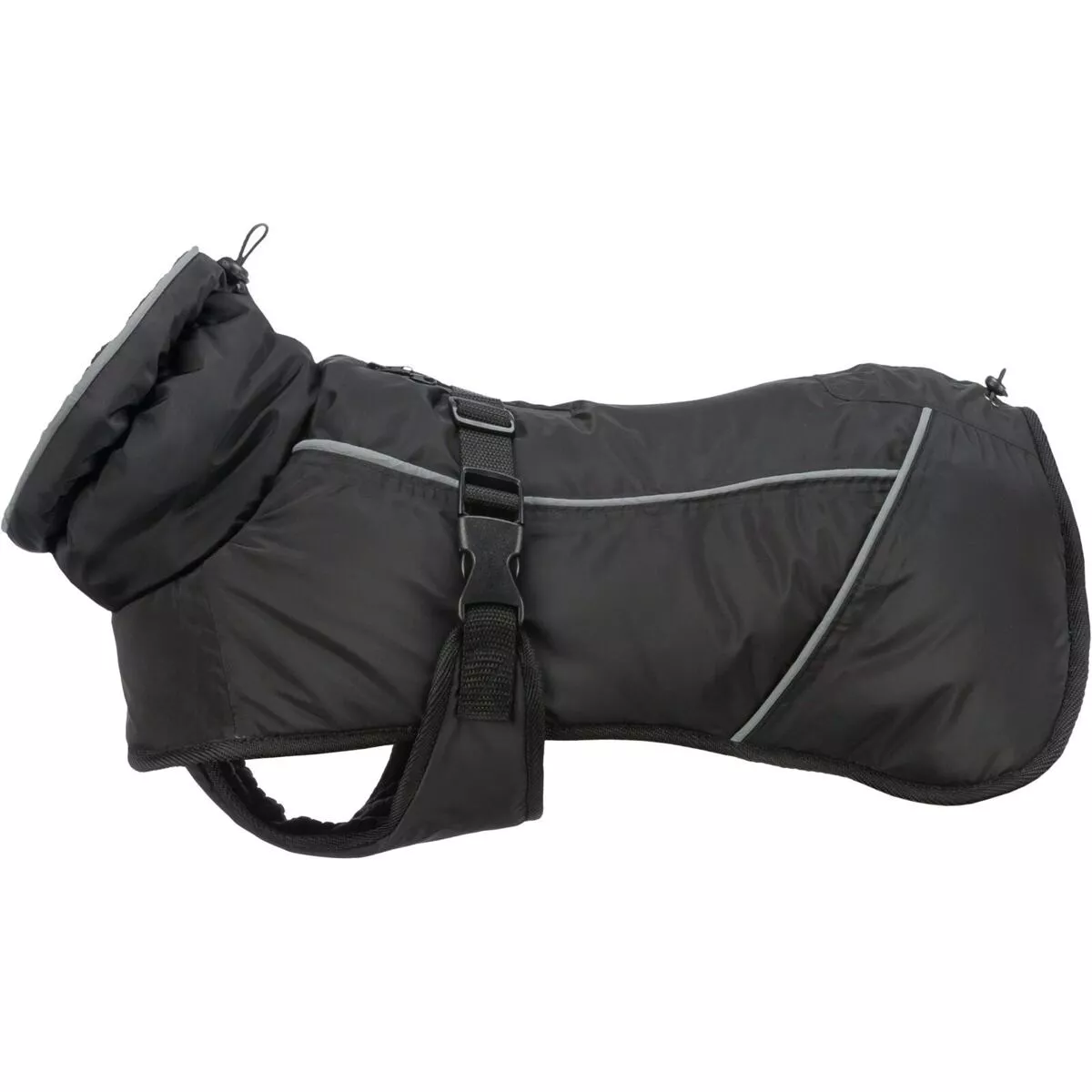 Zimní kabátek BRIZON s membránou, černá M: 45cm, hruď: 46-72cm, krk: až k 52cm TRIXIE