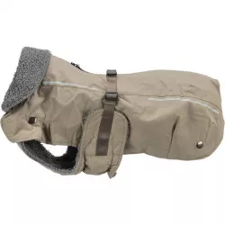 Kabátek ROUEN 2 v 1, buldog střih S 38cm - písková TRIXIE