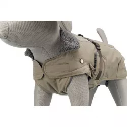 Kabátek ROUEN 2 v 1, buldog střih S 38cm - písková TRIXIE