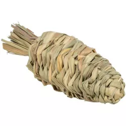 Mrkev, přírodní hračka pro hlodavce, 20 cm/ 6 cm, 100% tráva TRIXIE