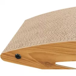 Škrabací rampa s míčem, 40 × 17 × 20 cm, dřevo/karton/sisal TRIXIE