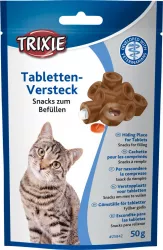 Skrýš na tablety, pamlsek pro kočky k naplnění medikací, 50g TRIXIE