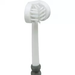 Tříhlavý zubní kartáček pro psy/kočky, 18 cm, bílá/šedá TRIXIE