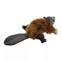 Bobr na laně 39 cm, plyšová hračka pro psy, HIPHOP DOG