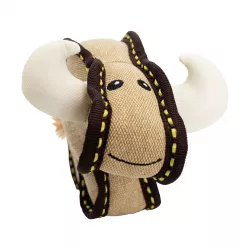 Býk jutový 24 cm, robustní hračka pro psy, HIPHOP DOG