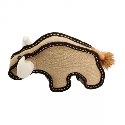 Býk jutový 24 cm, robustní hračka pro psy, HIPHOP DOG