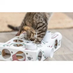 Cat Activity Paws'n'Treats Box - interaktivní hra pro kočky, 35 x 7 x 2 cm, karton TRIXIE