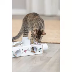Cat Activity Paws'n'Treats Box - interaktivní hra pro kočky, 35 x 7 x 2 cm, karton TRIXIE