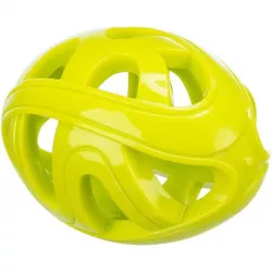 Honeycomb Rugby, prodyšný rygby míč, 11 cm, TPR, limetková TRIXIE