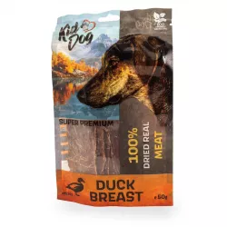 KIDDOG SUPER PREMIUM 100% kachní prsa, tenké plátky 50 g