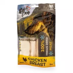 KIDDOG SUPER PREMIUM 100% kuřecí celá prsa sušená mrazem 50 g (3-4 ks) KIDDOG SUPER PREMIUM 100% kuřecí celá prsa sušená mrazem 50 g (3-4 ks)