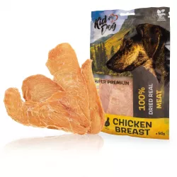 KIDDOG SUPER PREMIUM 100% kuřecí prsa, tenké plátky 50 g KIDDOG SUPER PREMIUM 100% kuřecí prsa, tenké plátky 50 g