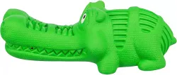 DOG ACTIVITY krokodýl na pamlsky, 12 cm, přírodní guma, zelená TRIXIE
