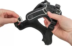 FlexMesh Premium postroj, široký střih, petrolejová XS-S: 40-57 cm/ 15 mm TRIXIE