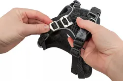 FlexMesh Premium postroj, široký střih, šalvějová L: 63-92 cm/ 25 mm TRIXIE