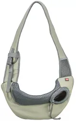 Front Sling Carrier - přední nosítko/taška, 50 x 25 x 18 cm, světlezelená/šedá (max. 5kg) TRIXIE