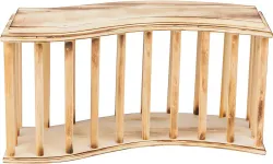 Jesličky na seno stojící 37 x 19 x 13 cm, opalované dřevo TRIXIE