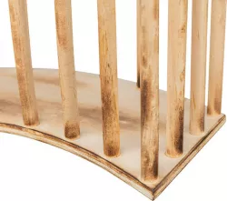 Jesličky na seno stojící 37 x 19 x 13 cm, opalované dřevo TRIXIE