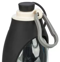 Lahev na vodu se sklopnou silikonovou miskou, 0.55 l, plast/silikon TRIXIE