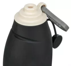 Lahev na vodu se sklopnou silikonovou miskou, 0.55 l, plast/silikon TRIXIE