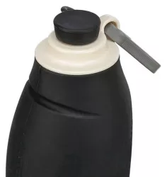 Lahev na vodu se sklopnou silikonovou miskou, 0.55 l, plast/silikon TRIXIE
