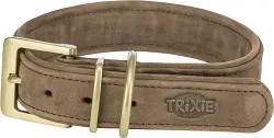 Obojek PURE kožený, hnědá L: 47-54 cm/ 40 mm TRIXIE