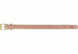 Obojek PURE kožený, růžová L-XL: 52-63 cm/ 40 mm TRIXIE