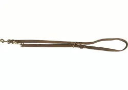 Vodítko PURE kožené nastavitelné, hnědá S-M: 2 m/ 15 mm TRIXIE