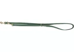 Vodítko PURE kožené nastavitelné, šalvějová M-L: 2 m/ 20 mm TRIXIE