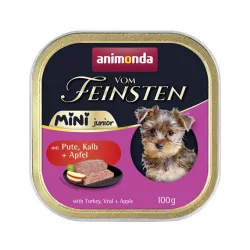 ANIMONDA paštika Vom Feinsten MINI Junior - krůta, telecí, jablko  pro psy 100 g