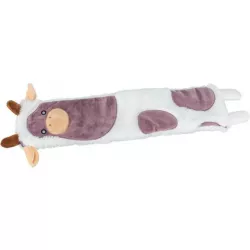 Be Eco kráva, recyklovaná hračka pro psy, šustící, 51 cm, polyester, bílá/fialová TRIXIE