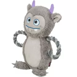 Be Eco Monster - příšerka, hračka/přetahovadlo pro psy, 33 cm, polyester/bavlna, šedá TRIXIE