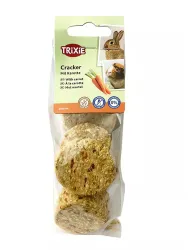 Cracker, sušenky pro hlodavce s mrkví, ⌀ 4 cm / 150 g TRIXIE Cracker, sušenky pro hlodavce s mrkví, ⌀ 4 cm / 150 g TRIXIE