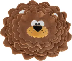 DOG ACTIVITY lev, šustící koberec na pamlsky, ø 26 cm, polyester, hnědá