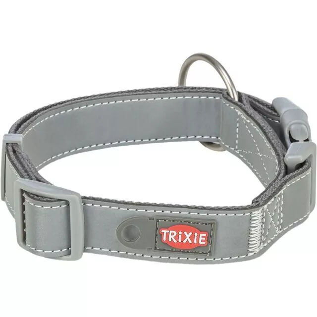 Obojek PREMIUM Reflect, grafit XS-S: 25-35 cm/ 20 mm TRIXIE