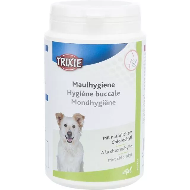 Tablety pro ústní hygienu s chlorofylem, 220 g TRIXIE