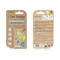 Tick Twister ClipBox 3ks - vytahovač na klíšťata v pouzdře, plast/silikon