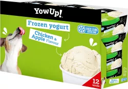 YOWUP Frozen Yoghurt - zmrzlinový jogurt s příchutí kuřete a jablka 110 g Dairy pet Yow Up!