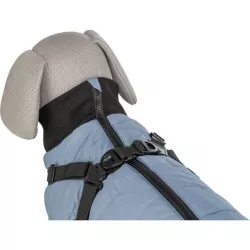 Obleček PONTIS - vesta s postrojem, modrošedá M: 45cm, hruď: 64-68cm, krk: 48cm TRIXIE