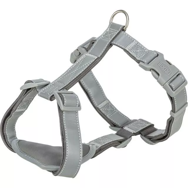 H-postroj PREMIUM Reflect XS-S: hruď: 36-45 cm/ 15 mm - grafit TRIXIE