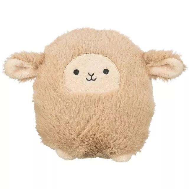 Vánoční ovečka, se zvukem, 16 cm, plyš, béžová TRIXIE